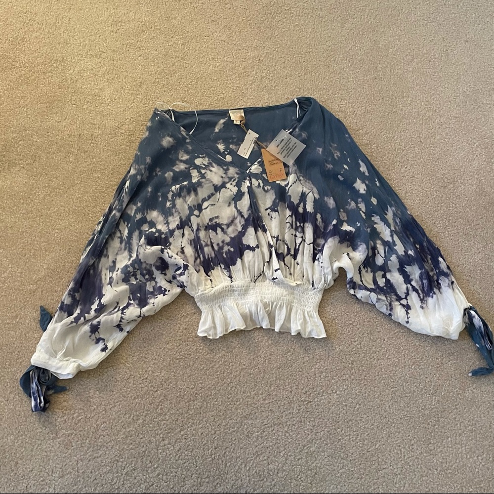 Never worn before, with tags. Surf Gypsy boutique top.